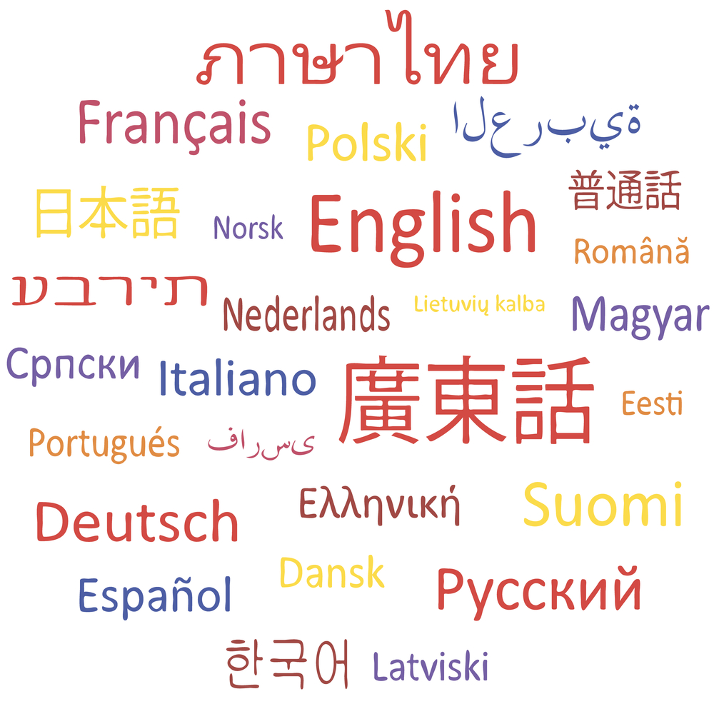 Луна на разных языках. Фразы на разных языках. Разные языки.
